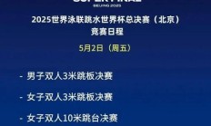 博雅棋牌APP下载:全红婵2025北京跳水世界杯总决赛赛程时间 女子10米跳台比赛时间